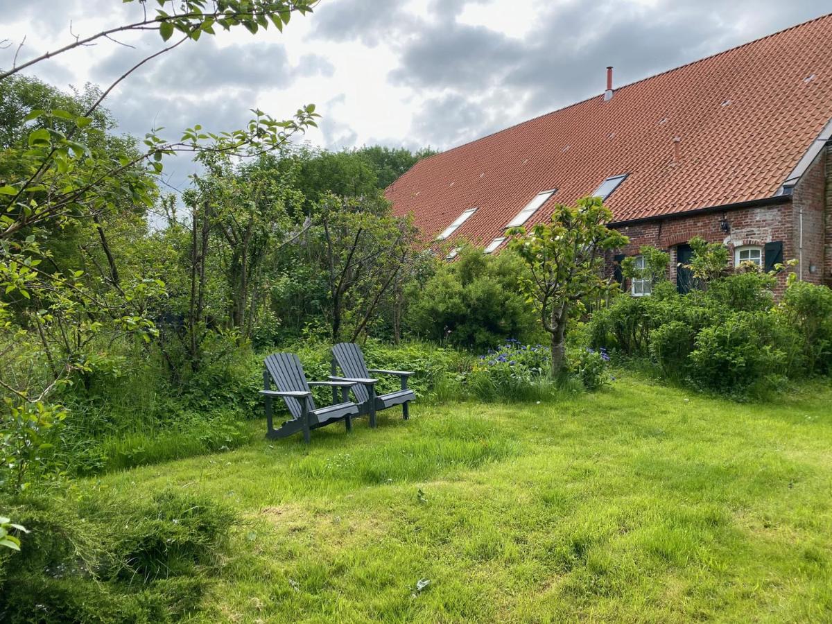 Ferienhof Spiegelhaus Krummhörn Exteriör bild